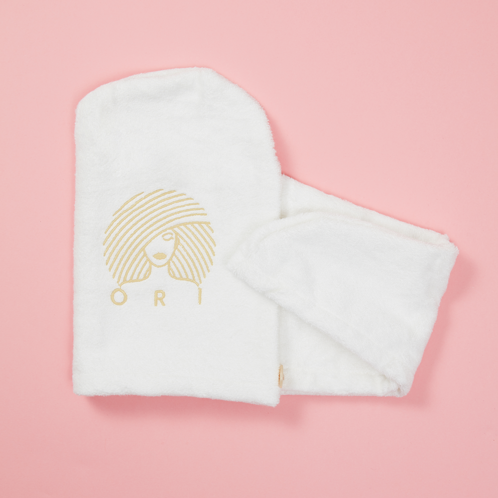 Organic bamboo hair towel sale