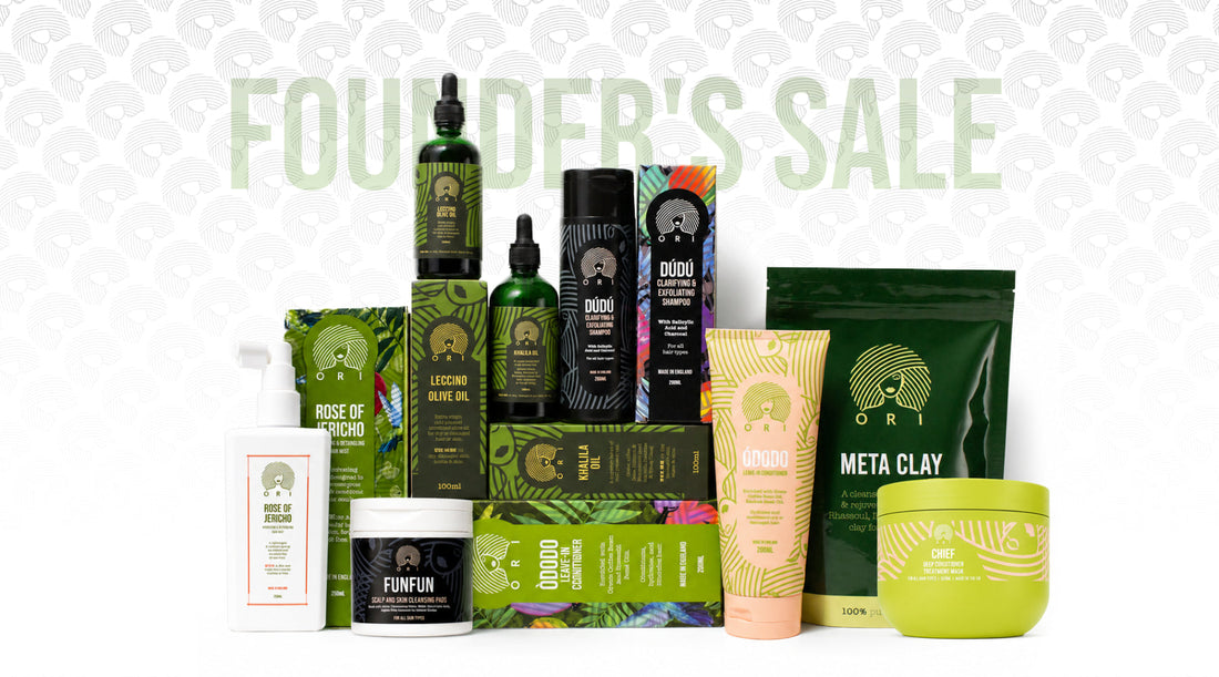 Ori Founder's Sale 2026: Save Up to 50% on Afro Hair Care Bundles