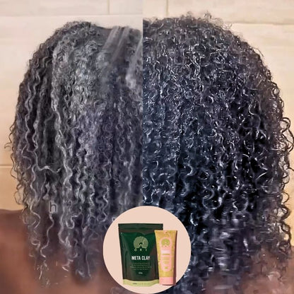 meta clay shampoo & leave-in conditioner