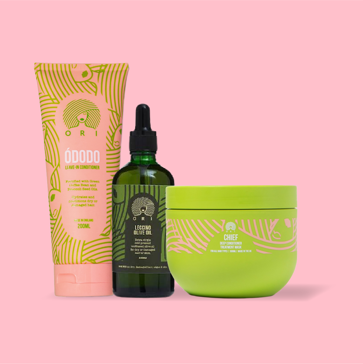 hair hydration, conditioning, & nourishment bundle