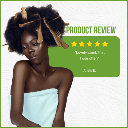 review of green sandalwood comb