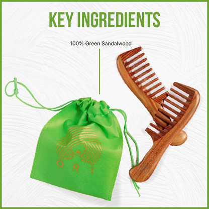 key ingredients of green sandalwood comb