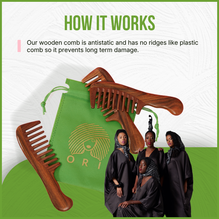 how green sandalwood comb works