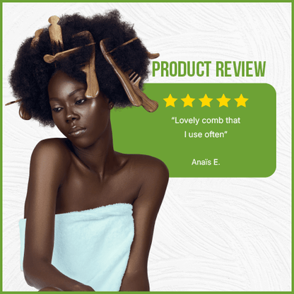 review of Green Sandalwood comb 