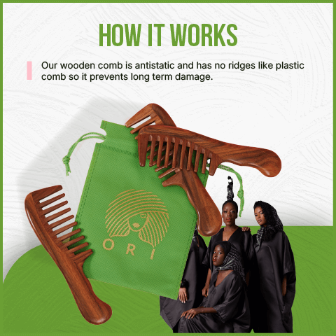 how Green Sandalwood comb  works