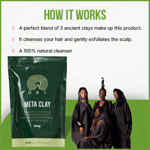 how MẸTA Clay Shampoo - Moisturising Shampoo works