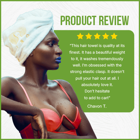 organic bamboo hair towel review