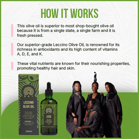 how leccino olive oil - hair oil sealant works