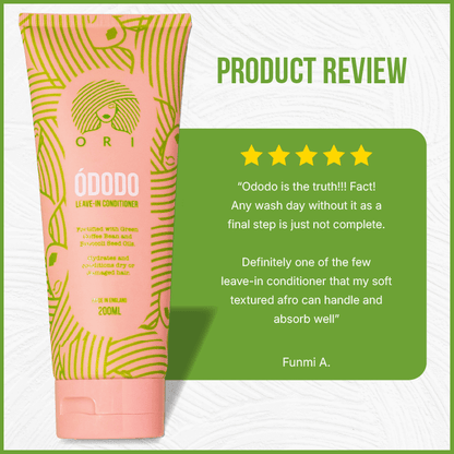 review of ododo leave-in conditioner