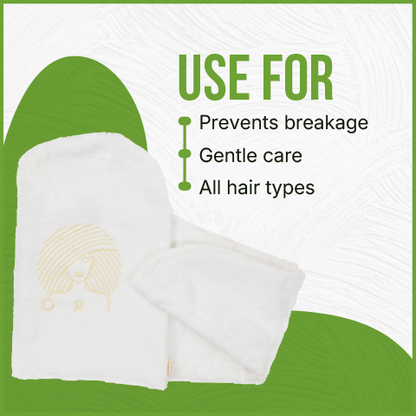 what organic bamboo hair towel is used for