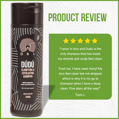 locs care bundle - dudu clarifying shampoo review 