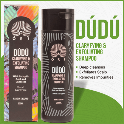 dudu clarifying & exfoliating sampoo