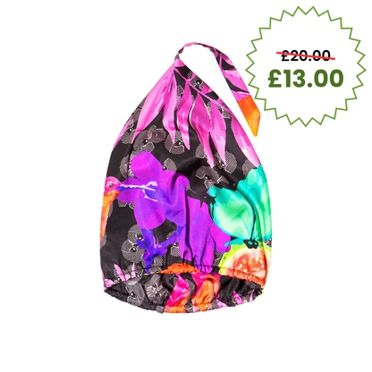 SATIN BONNET - MULTICOLOURED