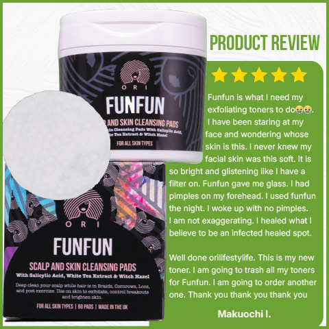 funfun scalp cleansing pads review