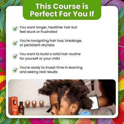 ONLINE HEALTHY HAIR COURSE 2026 - FULL PAYMENT