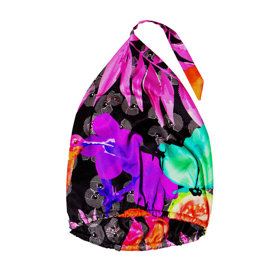 SATIN BONNET - MULTICOLOURED
