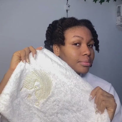 BAMBOO HAIR TOWEL