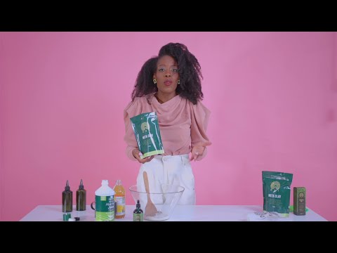 how to mix the meta clay shampoo